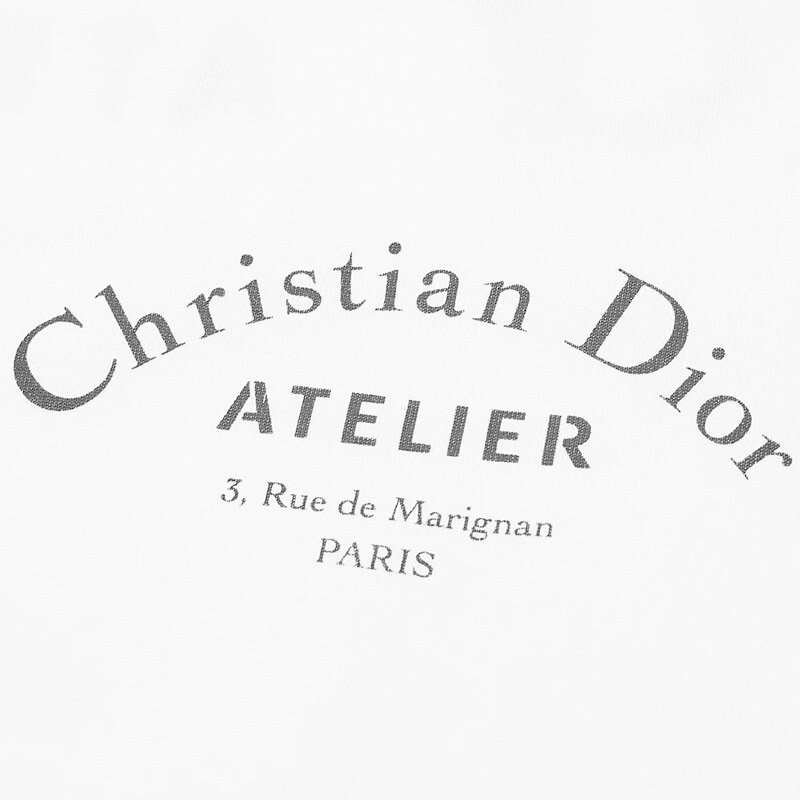 dior homme迪奥新款男士白色t恤 YISHEHUI海外T恤
