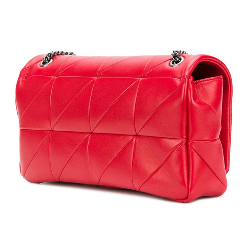 圣罗兰女士红色小羊皮单肩包 YISHEHUI海外女士包袋