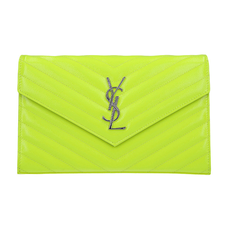 圣罗兰黄色女士链条包 YISHEHUI海外女士包袋