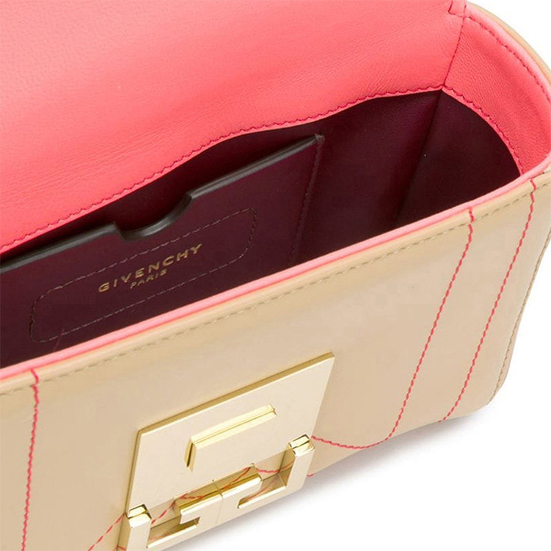 givenchy驼色小牛皮女士单肩手提包 YISHEHUI海外女士包袋