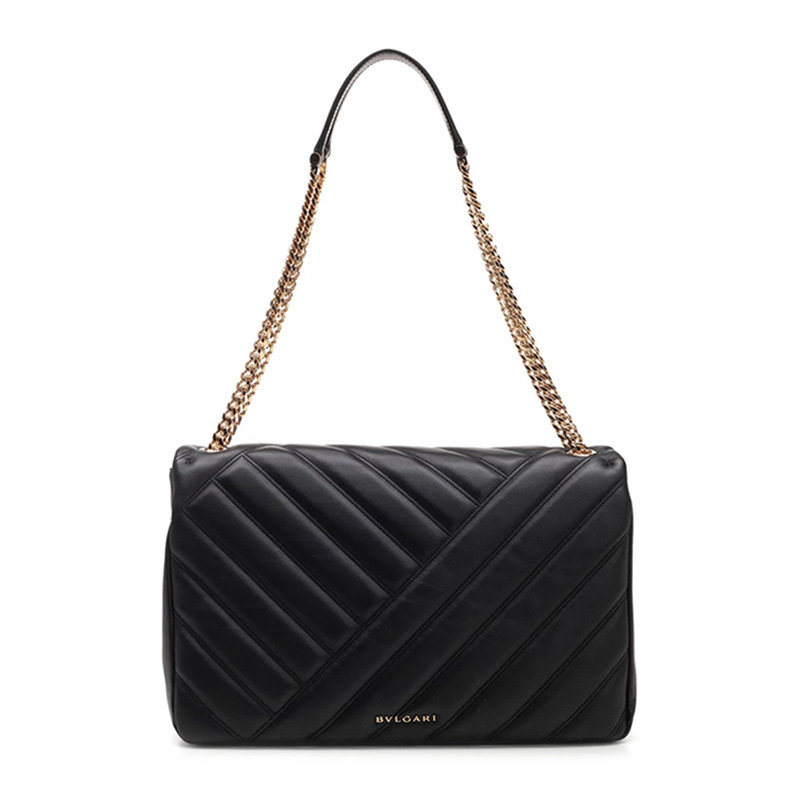 bvlgari黑色新款女士287994单肩包 YISHEHUI海外女士包袋