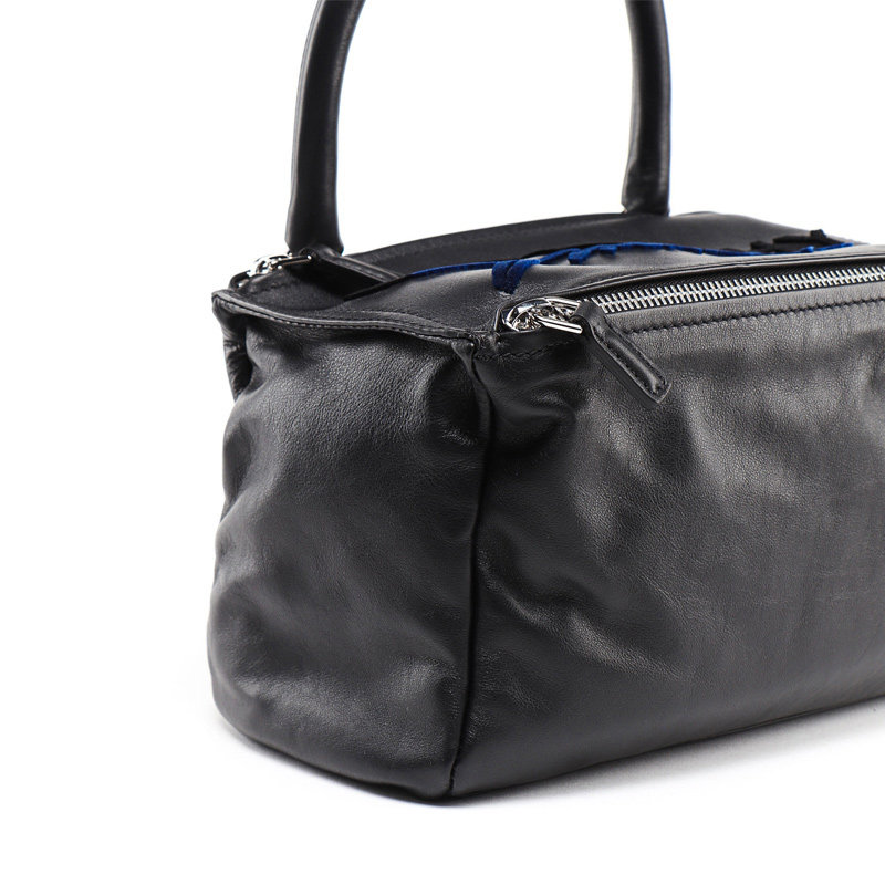 givenchy黑色牛皮pandor小号手提包 YISHEHUI海外女士包袋