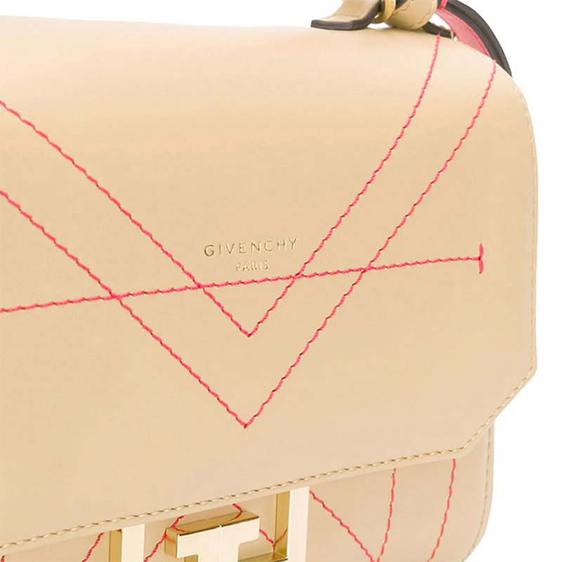 givenchy驼色小牛皮女士单肩手提包 YISHEHUI海外女士包袋