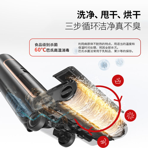 【性价爆款】Shark鲨客洗地机吸拖一体家用智能除菌活水洗地E1Pro - 图2