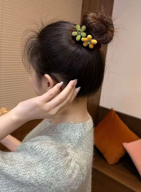 韩版花朵面膜发圈女高弹耐用