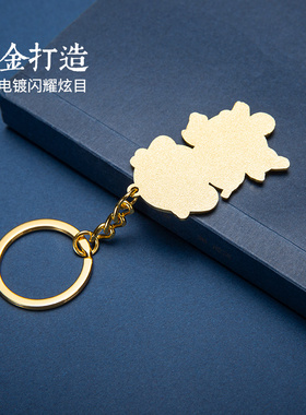 西安博物院旅游纪念品唐小西钥匙扣唐代仕女图钥匙圈伴手礼小礼物