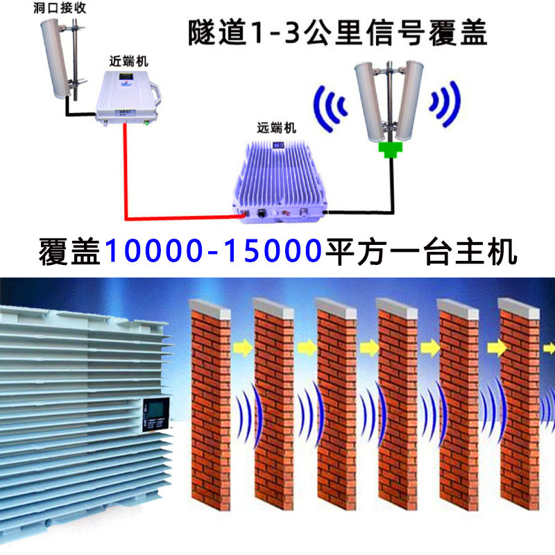 无线工程光纤直放站手机信号三网4G接收加强增强器基站设备