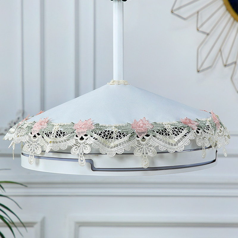 隐形吊扇灯防尘罩风扇灯盖巾灯扇一体餐厅电扇灯装饰灯罩灯盖布罩,淘宝优惠券,粉丝福利购,淘宝优惠卷