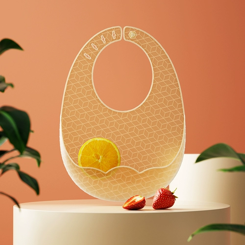 Детский водонепроницаемый нагрудник для еды для прикорма, летний силиконовый слюнявчик, с карманом, анти-грязь