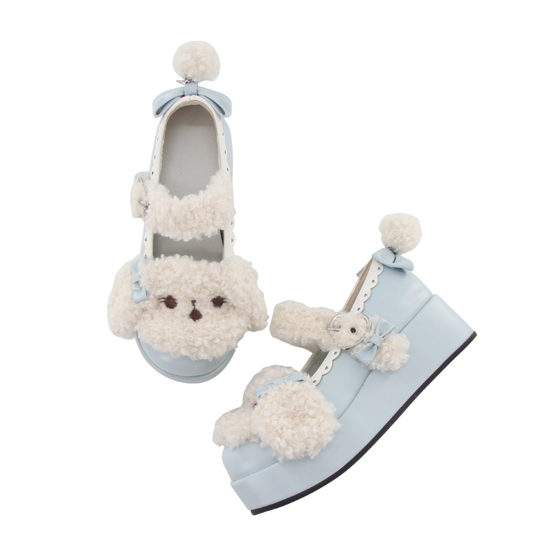 【现货】兔团子厚底芝士芒芒物语松糕底doll感可爱百搭秋单鞋,淘宝优惠券,粉丝福利购,淘宝优惠卷