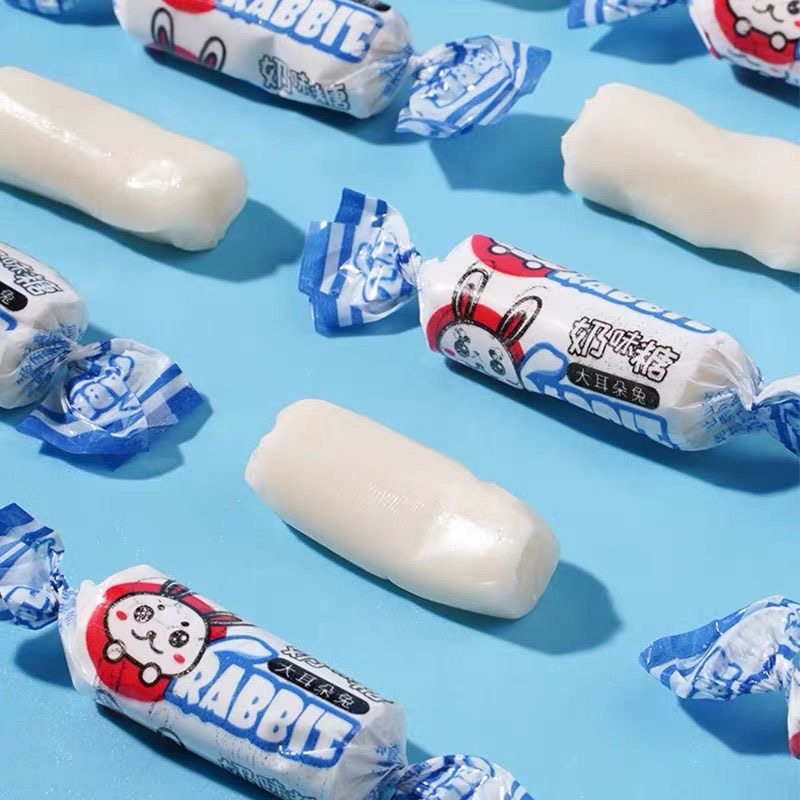 年货糖果大袋装白兔兔奶糖小时候经典小零食乔迁婚庆喜宴牛奶糖果,淘宝优惠券,粉丝福利购,淘宝优惠卷