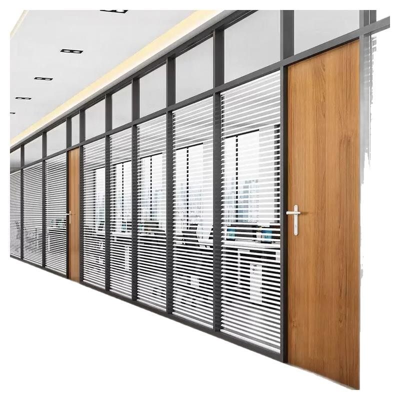 天津办公室玻璃隔断墙铝合金双层百叶中空钢化磨砂玻璃隔音高隔断,淘宝优惠券,粉丝福利购,淘宝优惠卷