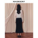 MAXRIENY ພະລາຊະວັງ retro ເສື້ອ lace chiffon ທີ່ສວຍງາມ lantern sleeve top ສໍາລັບແມ່ຍິງ