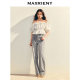 MAXRIENY ເສື້ອ chiffon ບ່າຫນຶ່ງທີ່ມີການອອກແບບເປັນ pleated