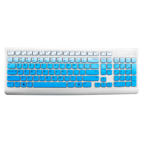 联想kb318w键盘膜Yoga Life无线致美一体机台式机保护套EKB-536A防尘罩SK8823硅胶KB536凹凸轻薄KU1601可爱垫 - 图3
