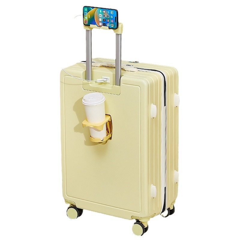 宽平衡宽拉杆行李箱女20寸小型登机箱静音万向轮24寸多功能拉杆箱,淘宝优惠券,粉丝福利购,淘宝优惠卷