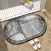 Bathroom floor mats, strong absorbent mats, door door special quick-drying bathroom wet and dry separation non-slip thickened soft carpets
