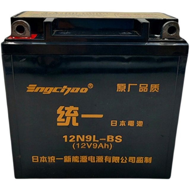 Tricycle Zongshen motorcycle battery dry battery unified