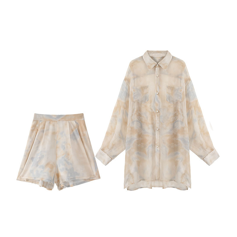 夏季吊带碎花开衫小个子穿搭连衣裙 慕恋绒连衣裙