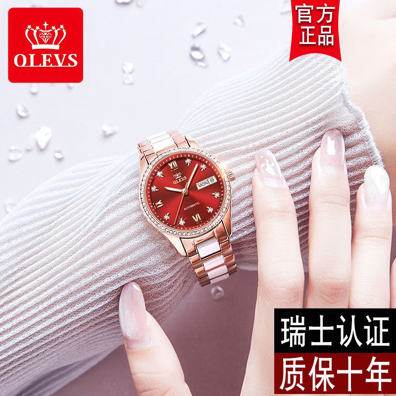 女士2021年瑞时尚防水全自动机械表 菲梵梦国产腕表