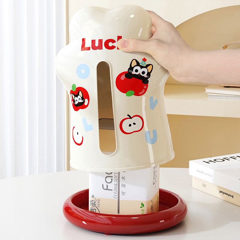 招财猫爪纸巾盒可爱高档轻奢抽纸盒车载家用茶几摆件餐巾纸收纳盒,淘宝优惠券,粉丝福利购,淘宝优惠卷