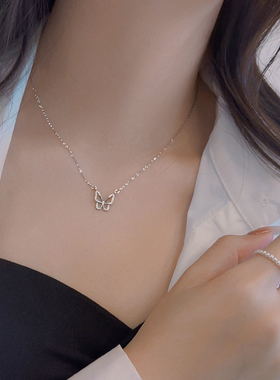 恋约蝴蝶项链女高级感