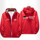 Toyota team uniform GR racing long-sleeved men's and women's zipper jacket team uniform racing suit autumn and winter tops