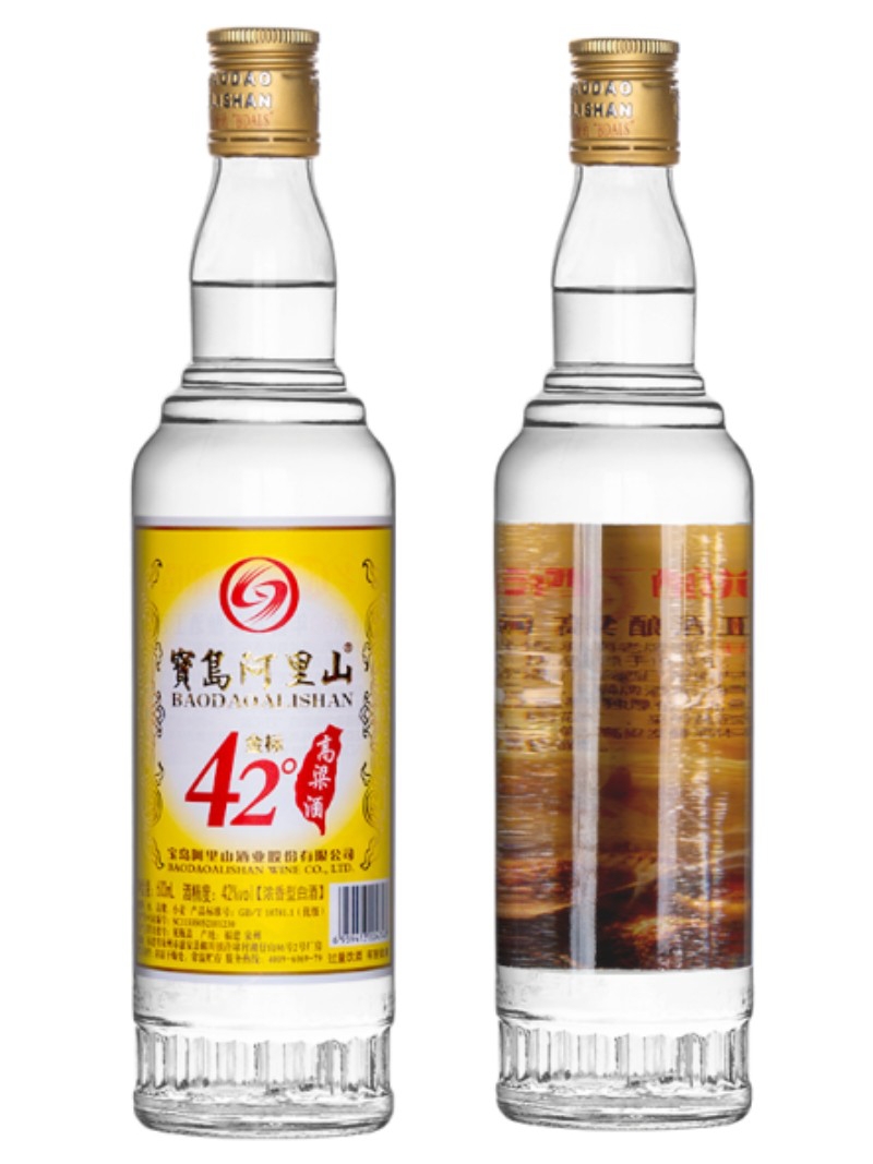 宝岛阿里山高粱酒绵柔浓香白酒单瓶600ml装特价酒水52度专用泡酒