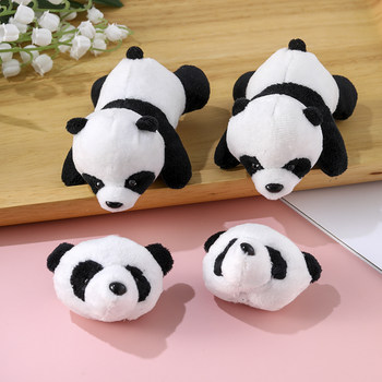 ແບບຈີນ panda brooch ຜູ້ຊາຍງາມ super plush brooch schoolbag sweatshirt ສ່ວນບຸກຄົນຄູ່ອຸປະກອນຂອງແມ່ຍິງ trendy