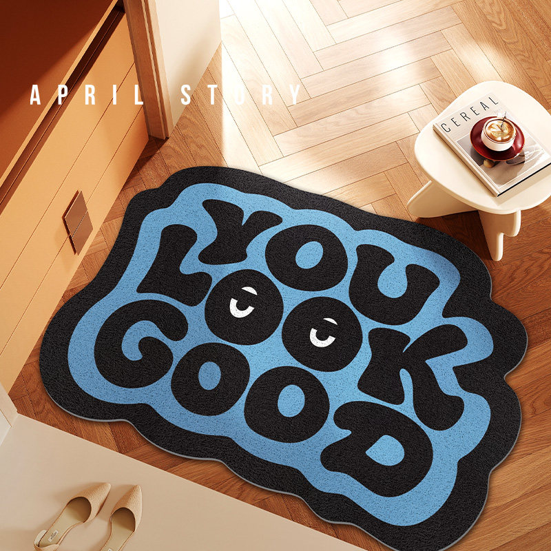 创意地垫入户门垫丝圈进门门口可蹭土防滑除尘耐脏地毯脚垫可裁剪,淘宝优惠券,粉丝福利购,淘宝优惠卷