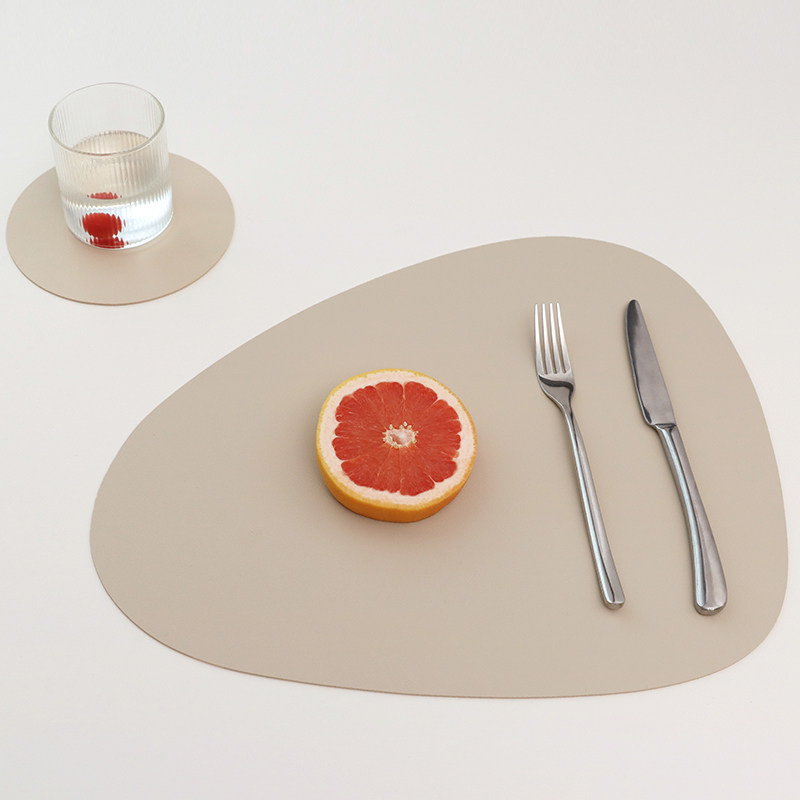 餐垫防水防油免洗餐桌隔热垫现代简约pvc可水洗高级感皮革杯垫ins,淘宝优惠券,粉丝福利购,淘宝优惠卷