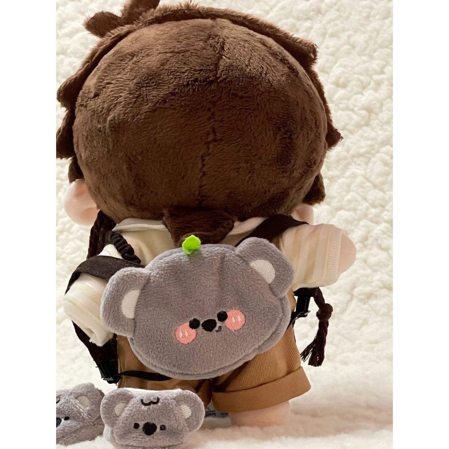 娃衣10/15/20cm属性可爱背带裤棉花小背包树懒卡通娃鞋换装衣服,淘宝优惠券,粉丝福利购,淘宝优惠卷