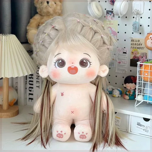 Оригинальная хлопковая плюшевая кукла, 40см