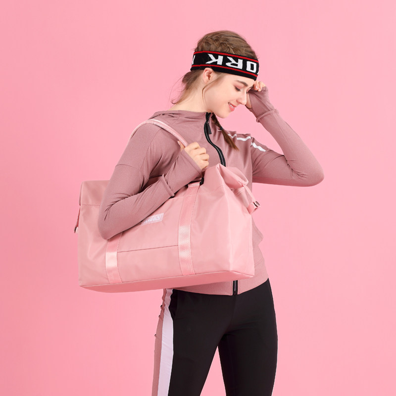 女短途大容量可套拉杆手提旅行包 维优艾旅行袋