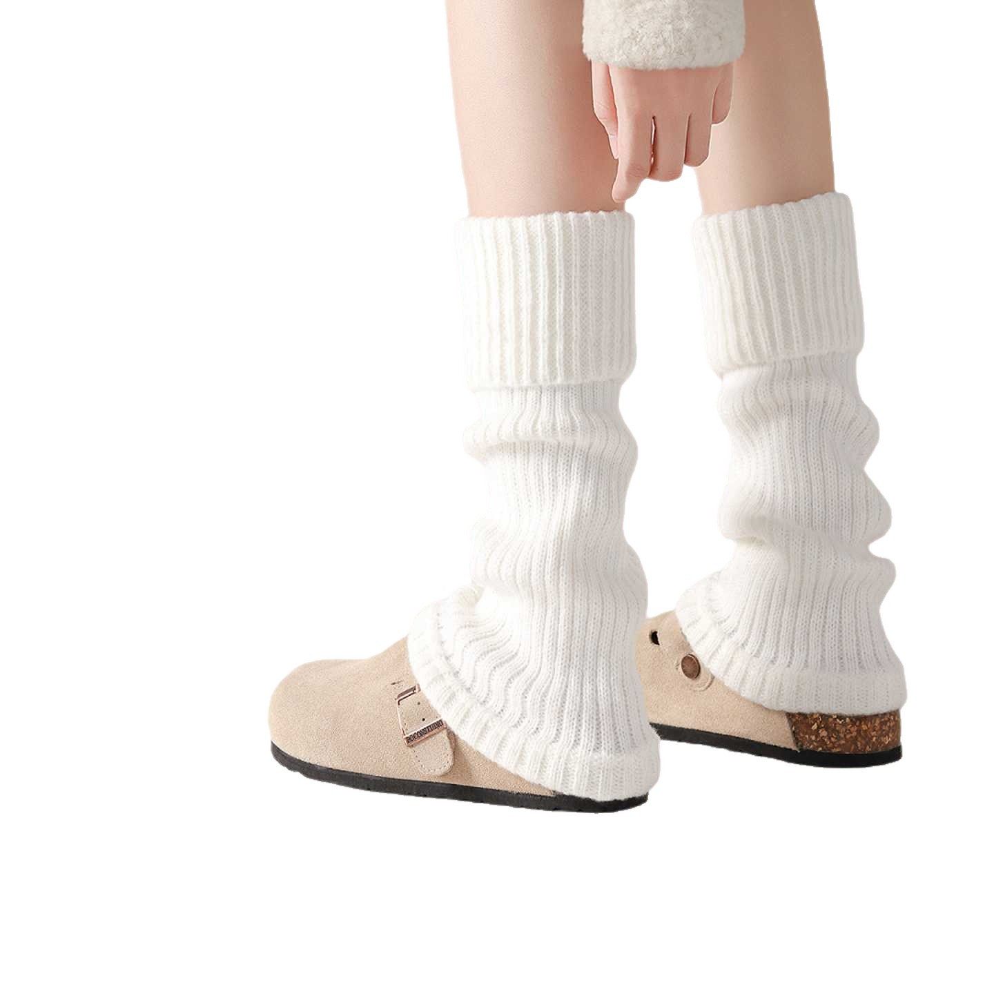 Jackson红色袜套本命年雪地靴女堆堆袜y2k针织腿套保暖护膝长筒袜,淘宝优惠券,粉丝福利购,淘宝优惠卷