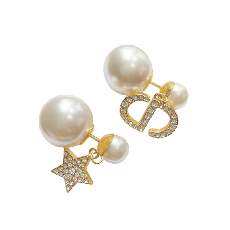 奥米迪奥星星字母不对称2021年耳钉 aomidior耳环