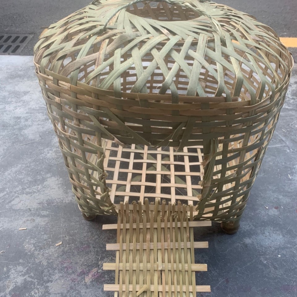 竹编鸡笼竹编鸡笼家用鸡笼子竹编鸡鹅鸭竹笼结婚过礼用的大笼子动