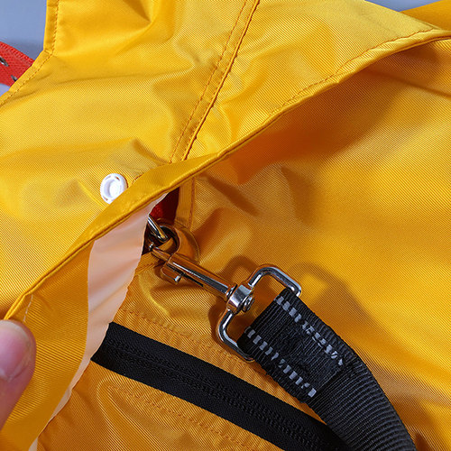 狗爸自制中大型狗狗雨衣四脚全包防水宠物雨披冲锋衣金毛阿拉斯加 - 图1