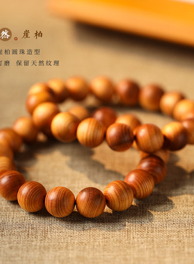 情侣民族风手串单圈串檀香木质珠