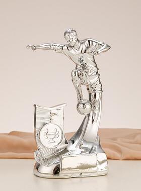 世界杯足球比赛奖杯电镀金银铜体育赛事颁奖奖杯树脂摆件工艺礼品