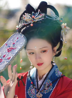 马面裙项链背云流苏长璎珞