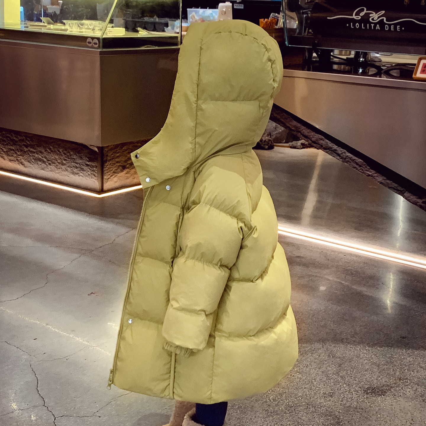 女童羽绒服冬装2025新款儿童中长款连帽保暖90白鸭绒加厚女孩外套,淘宝优惠券,粉丝福利购,淘宝优惠卷