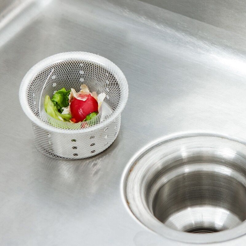 厨房过滤网袋洗碗池水槽漏下水口隔残渣洗菜池一次性家用小孔通用 - 图0