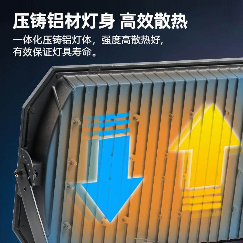 亚明防眩晕户外投光灯防水篮球足球操场大功率照明射灯庭院灯,淘宝优惠券,粉丝福利购,淘宝优惠卷
