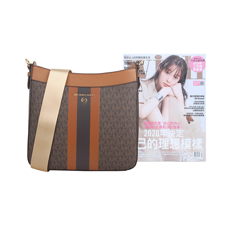 迈克科尔斯michael kors棕色斜挎包 尚上海外女士包袋