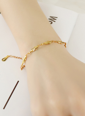 小金鱼手链2022年新款女设计小众