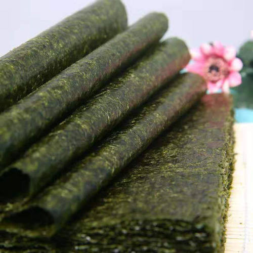 寿司海苔大片做紫菜包饭专用50张墨绿色商用食材烤紫菜全型做饭团 - 图2