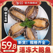 Fresh Great Abalone Nine Holes Abalone Flower Glue Chicken Frozen Small Dry Baufer Jumping Wall Heating Ready-to-eat Authentic Saucepan