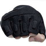 Тактические мужские дорожные перчатки для скалозалания для спортзала, черный орел, без пальцев