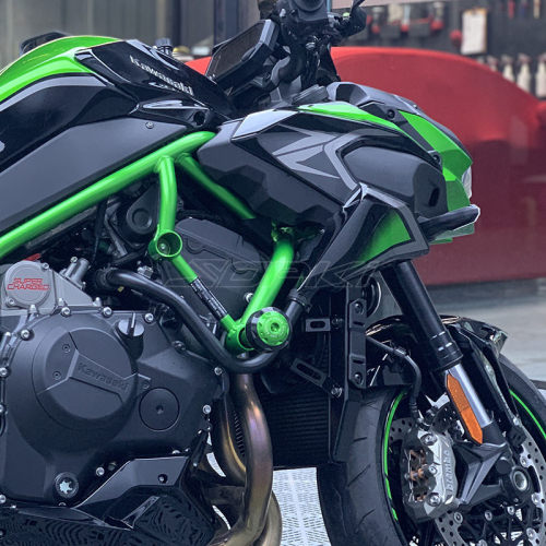 川崎NINJA650 Z650 Z900/RS H2SX 改装 防摔球 防摔胶 车身保险杠 - 图2